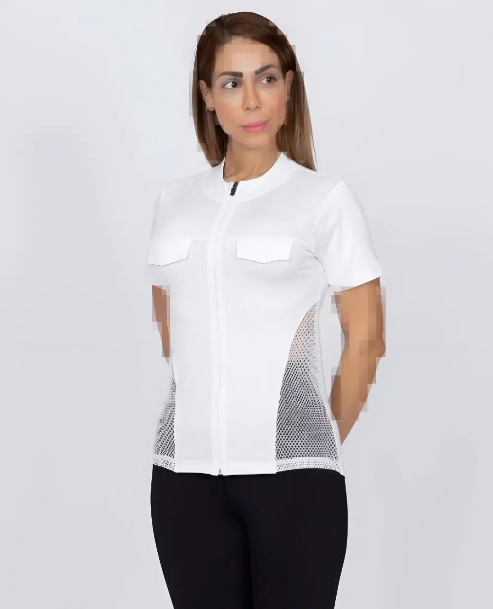 تیشرت تمام زیپ ورزشی0893