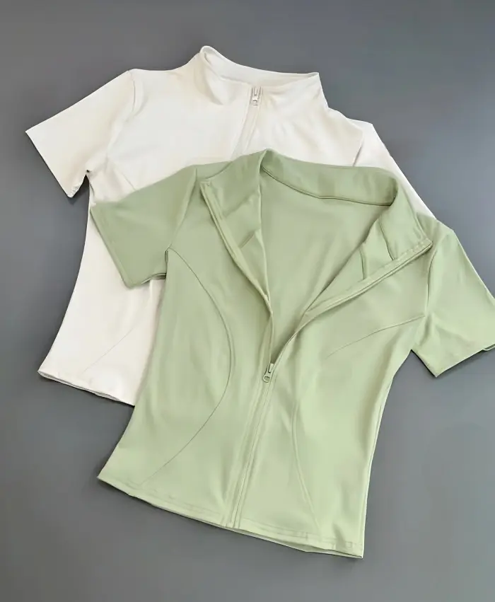 تیشرت تمام زیپ ورزشی0900