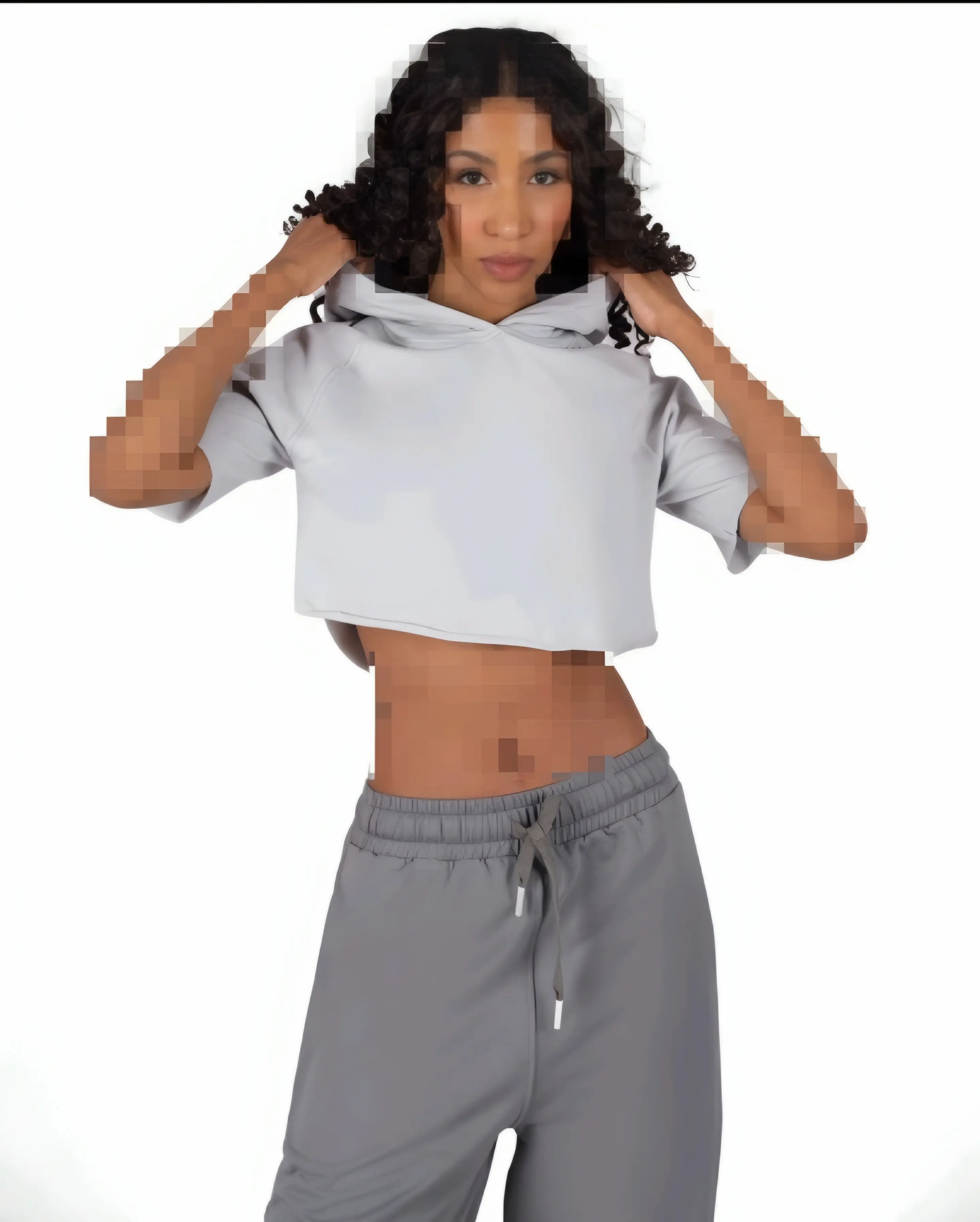 هودی کراپ ورزشی0576