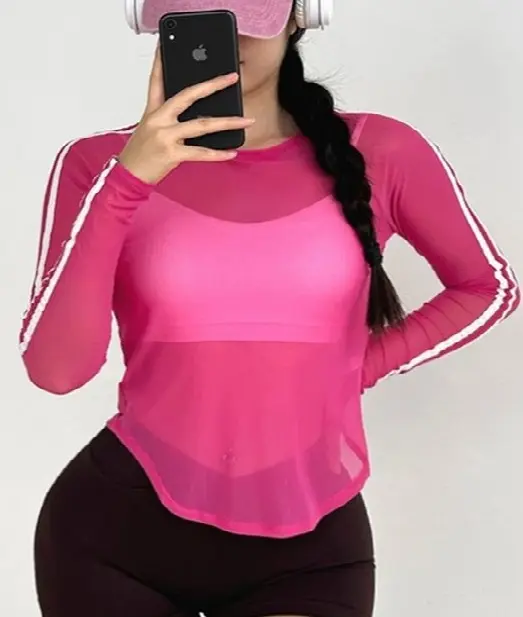 کاور آستین بلند توری ورزشی0640