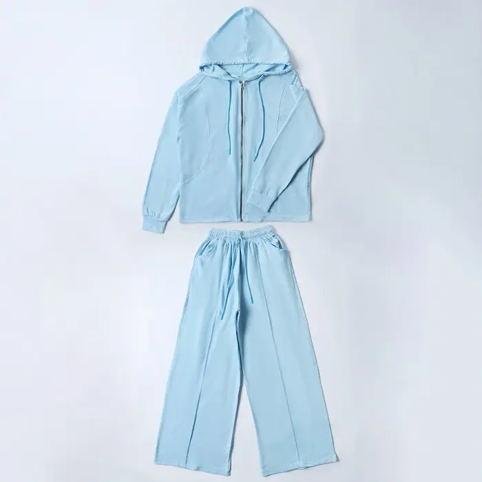 ست سویشرت کلاهدار شلوار1454